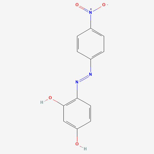 74-39-5 4-(4-NITROPHENYLAZO)RESORCINOL chemical structure