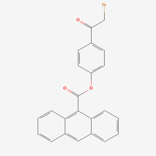 94345-04-7 4-(9-ANTHROYLOXY)PHENACYL BROMIDE chemical structure