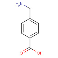 56-91-7 4-(Aminomethyl)benzoic acid chemical structure