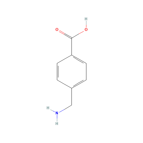 56-91-7 4-(Aminomethyl)benzoic acid chemical structure
