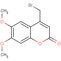 88404-25-5 4-BROMOMETHYL-6,7-DIMETHOXYCOUMARIN chemical structure