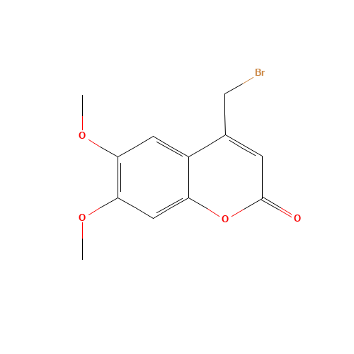 88404-25-5 4-BROMOMETHYL-6,7-DIMETHOXYCOUMARIN chemical structure