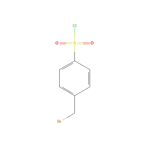 66176-39-4 alpha-Bromo-p-toluenesulphonyl chloride chemical structure