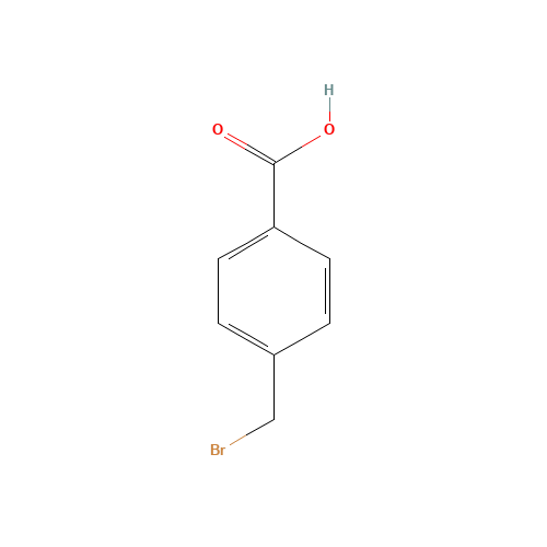6232-88-8 4-Bromomethylbenzoic acid chemical structure