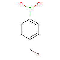 68162-47-0 4-(Bromomethyl)phenylboronic acid chemical structure