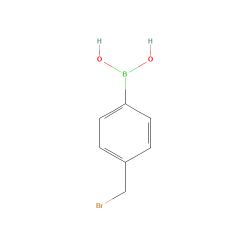 68162-47-0 4-(Bromomethyl)phenylboronic acid chemical structure