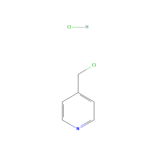 1822-51-1 4-(Chloromethyl)pyridine hydrochloride chemical structure