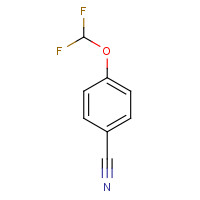 90446-25-6 4-(DIFLUOROMETHOXY)BENZONITRILE chemical structure
