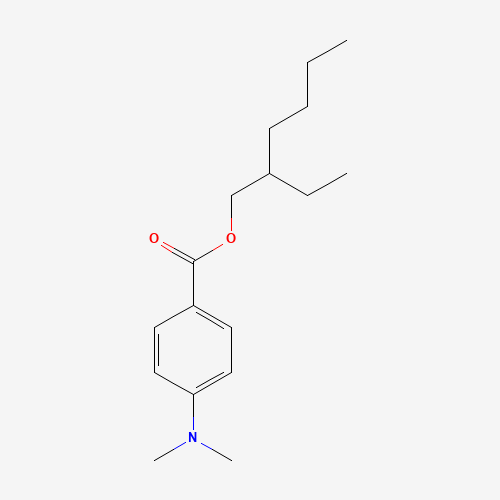 21245-02-3 2-Ethylhexyl 4-dimethylaminobenzoate chemical structure