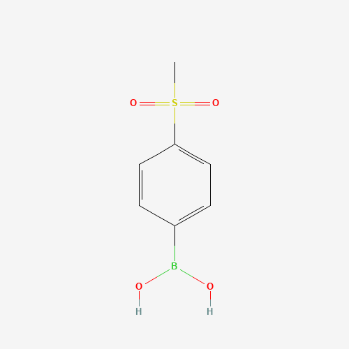 149104-88-1 4-(METHYLSULFONYL)PHENYLBORONIC ACID chemical structure