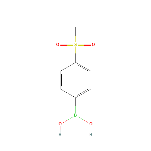 149104-88-1 4-(METHYLSULFONYL)PHENYLBORONIC ACID chemical structure