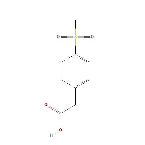 90536-66-6 4-Methylsulphonylphenylacetic acid chemical structure