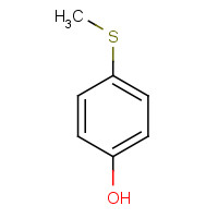 1073-72-9 4-(Methylthio)phenol chemical structure