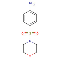 21626-70-0 4-(MORPHOLINE-4-SULFONYL)-PHENYLAMINE chemical structure