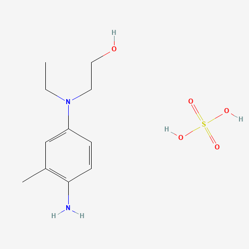 25646-77-9 4-(N-Ethyl-N-2-hydroxyethyl)-2-methylphenylenediamine sulfate chemical structure