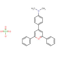 2970-29-8 4-(P-DIMETHYLAMINOPHENYL)-2,6-DIPHENYLPYRYLIUM PERCHLORATE chemical structure