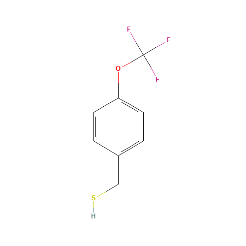 175278-03-2 4-(TRIFLUOROMETHOXY)BENZYL MERCAPTAN chemical structure