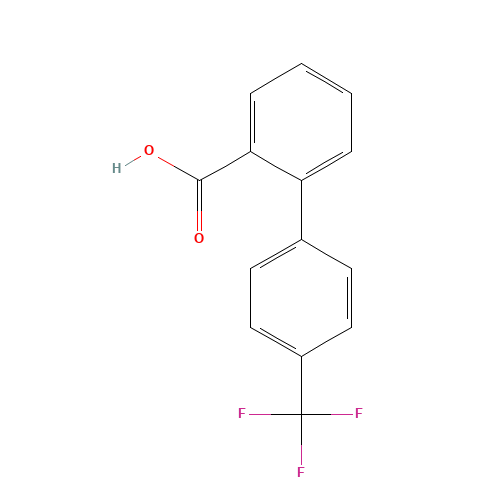 84392-17-6 4-(Trifluoromethyl)-2'-biphenylcarboxylic acid chemical structure