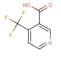 158063-66-2 4-(Trifluoromethyl)nicotinic acid chemical structure