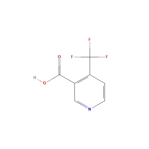 158063-66-2 4-(Trifluoromethyl)nicotinic acid chemical structure
