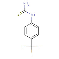 1736-72-7 1-[4-(TRIFLUOROMETHYL)PHENYL]-2-THIOUREA chemical structure