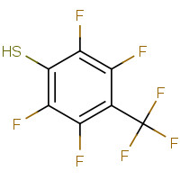 651-84-3 4-TRIFLUOROMETHYL-2,3,5,6-TETRAFLUOROTHIOPHENOL chemical structure
