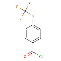 330-14-3 4-(Trifluoromethylthio)benzoyl chloride chemical structure