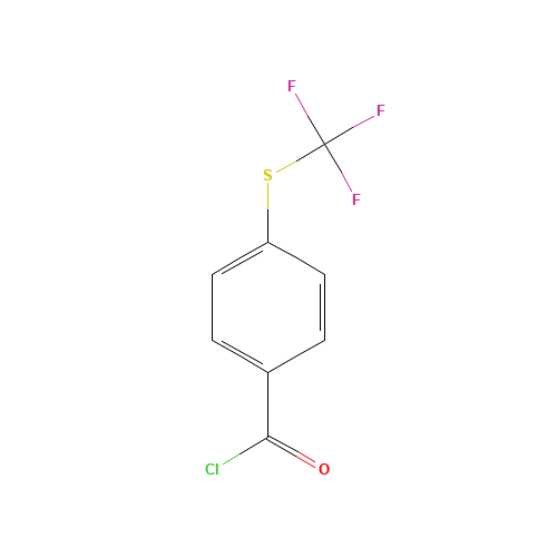 330-14-3 4-(Trifluoromethylthio)benzoyl chloride chemical structure