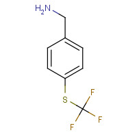 128273-56-3 4-(Trifluoromethylthio)benzylamine chemical structure