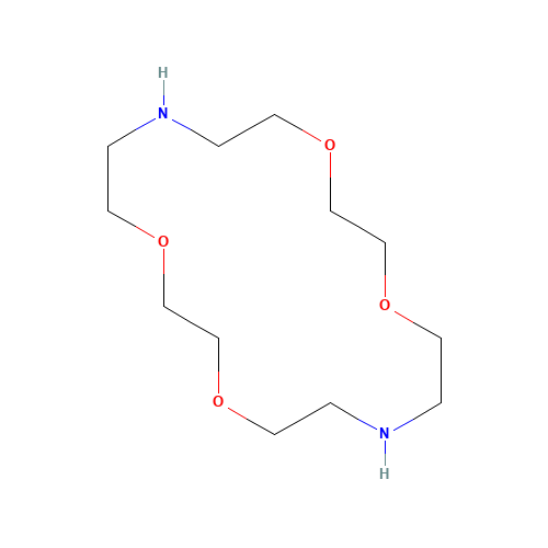 23978-55-4 1,4,10,13-TETRAOXA-7,16-DIAZACYCLOOCTADECANE chemical structure