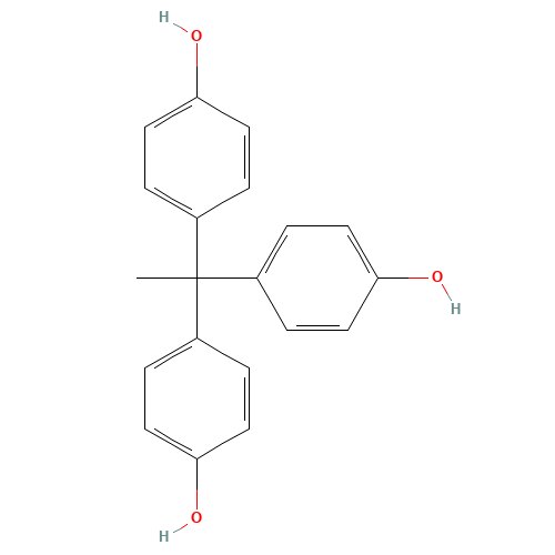 27955-94-8 1,1,1-Tris(4-hydroxyphenyl)ethane chemical structure