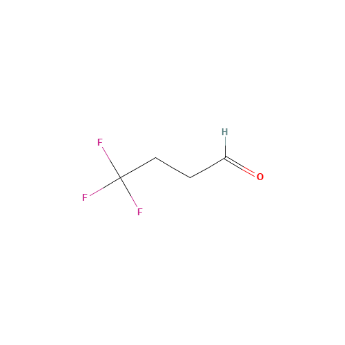 406-87-1 4,4,4-TRIFLUOROBUTYRALDEHYDE chemical structure