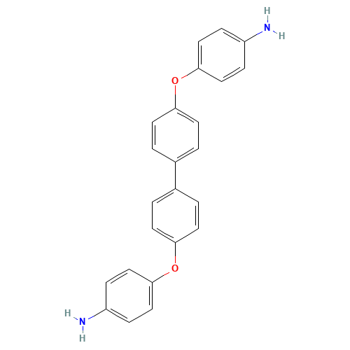 13080-85-8 4,4'-Bis(4-aminophenoxy)biphenyl chemical structure