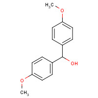 728-87-0 4,4'-DIMETHOXYBENZHYDROL chemical structure