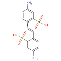 81-11-8 4,4'-Diamino-2,2'-stilbenedisulfonic acid chemical structure