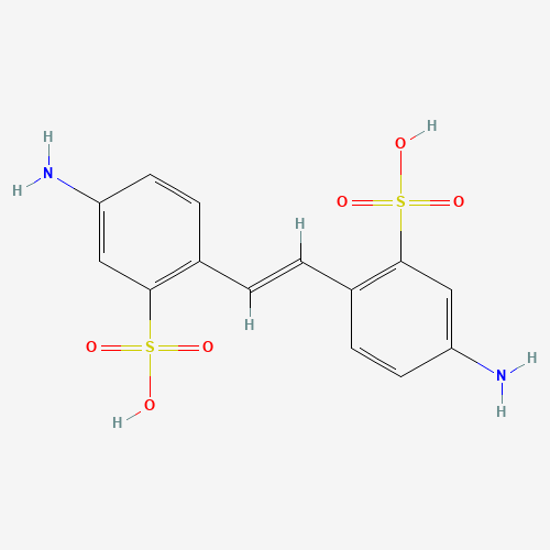 81-11-8 4,4'-Diamino-2,2'-stilbenedisulfonic acid chemical structure