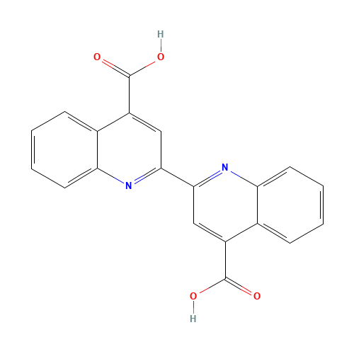1245-13-2 2,2'-BICINCHONINIC ACID chemical structure