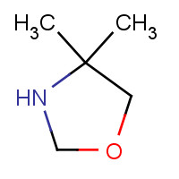 51200-87-4 4,4-DIMETHYLOXAZOLIDINE chemical structure