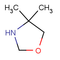 51200-87-4 4,4-DIMETHYLOXAZOLIDINE chemical structure