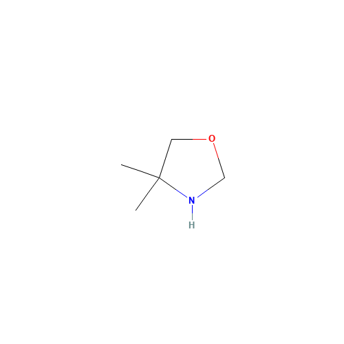 51200-87-4 4,4-DIMETHYLOXAZOLIDINE chemical structure