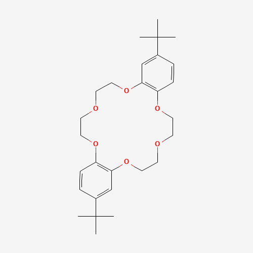 29471-17-8 4',4''(5'')-DI-TERT-BUTYLDIBENZO-18-CROWN-6 chemical structure