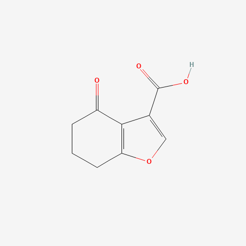 56671-28-4 4-OXO-4,5,6,7-TETRAHYDROBENZO[B]FURAN-3-CARBOXYLIC ACID chemical structure