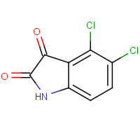 1677-47-0 4,5-DICHLORO-1H-INDOLE-2,3-DIONE chemical structure