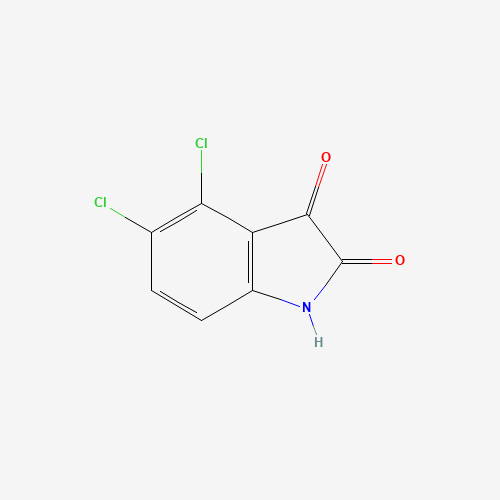 1677-47-0 4,5-DICHLORO-1H-INDOLE-2,3-DIONE chemical structure
