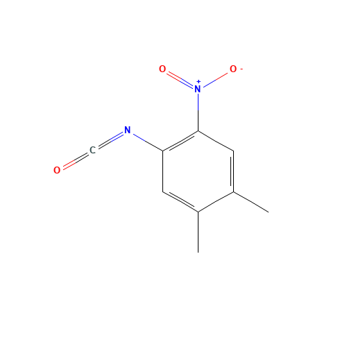 102561-40-0 4,5-DIMETHYL-2-NITROPHENYL ISOCYANATE chemical structure