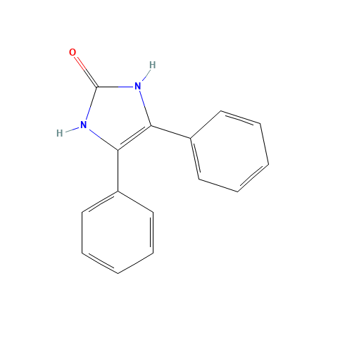 642-36-4 4,5-DIPHENYLIMIDAZOLIN-2-ONE chemical structure