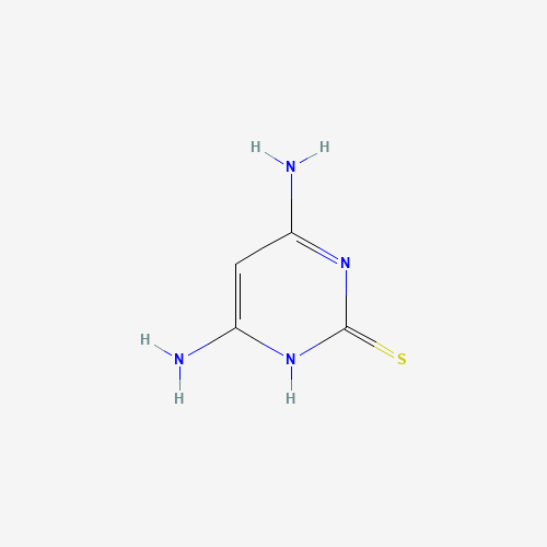 1004-39-3 4,6-DIAMINO-2-MERCAPTOPYRIMIDINE chemical structure