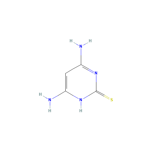 1004-39-3 4,6-DIAMINO-2-MERCAPTOPYRIMIDINE chemical structure