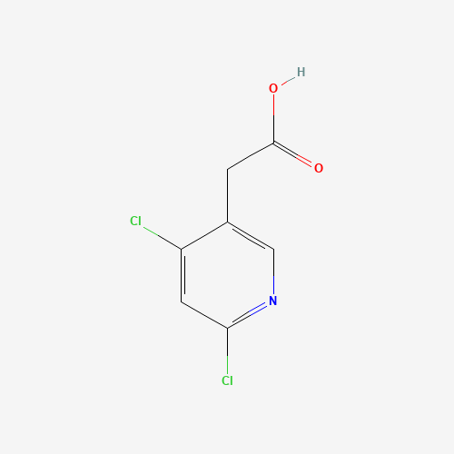 199283-51-7 4,6-DICHLOROPYRIDINE-3-ACETIC ACID chemical structure