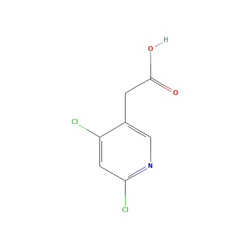 199283-51-7 4,6-DICHLOROPYRIDINE-3-ACETIC ACID chemical structure